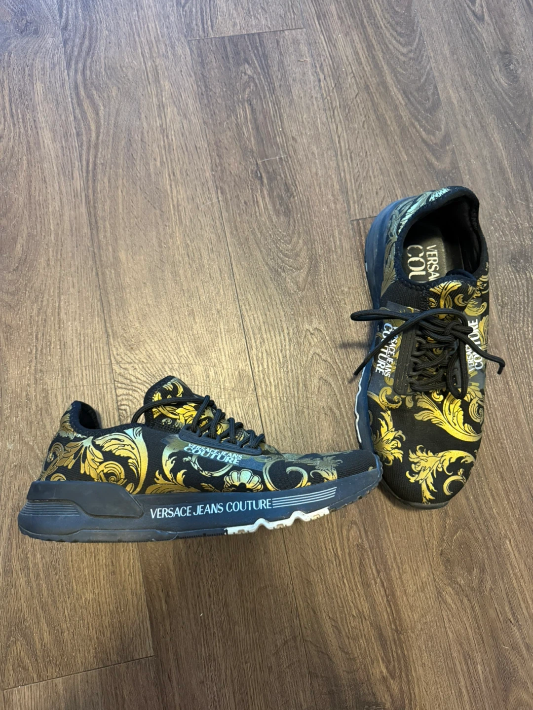 Versace Jeans Couture Black & Gold sneakers - photo 2