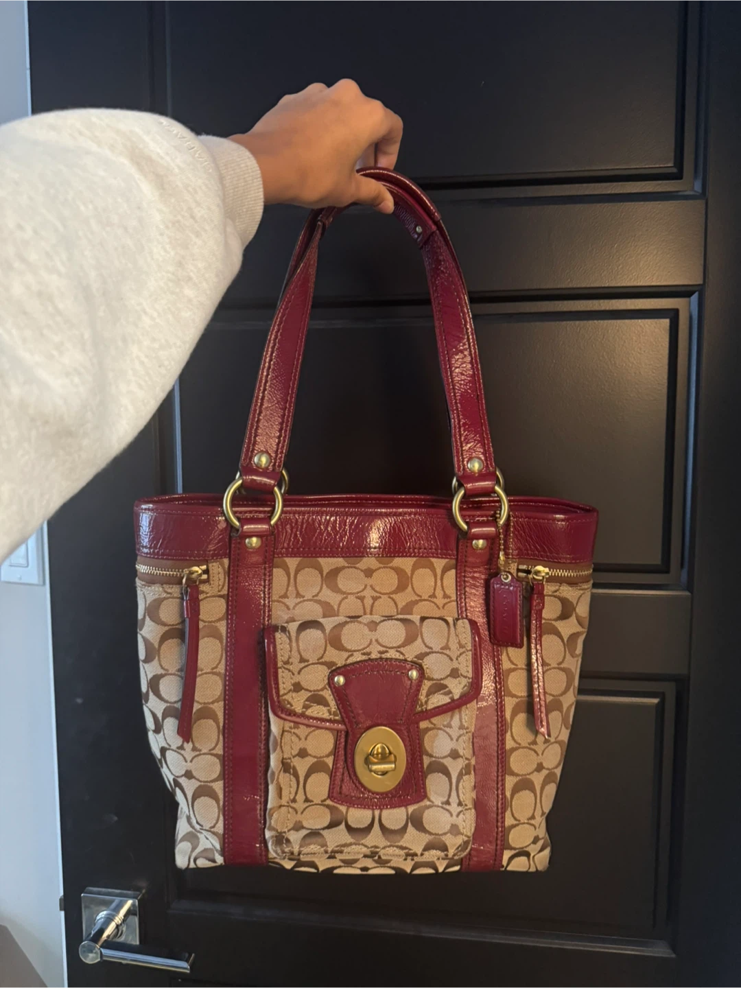 Coach legacy shoulder bag