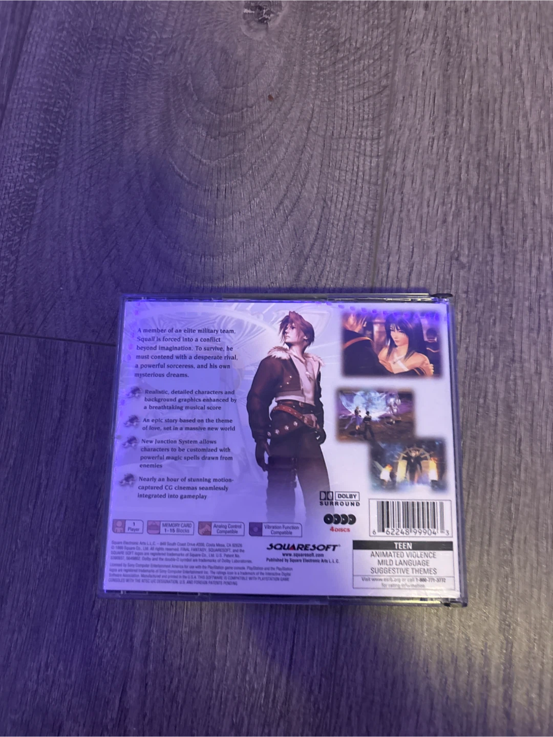 Final Fantasy VIII PlayStation 1 Game - photo 4