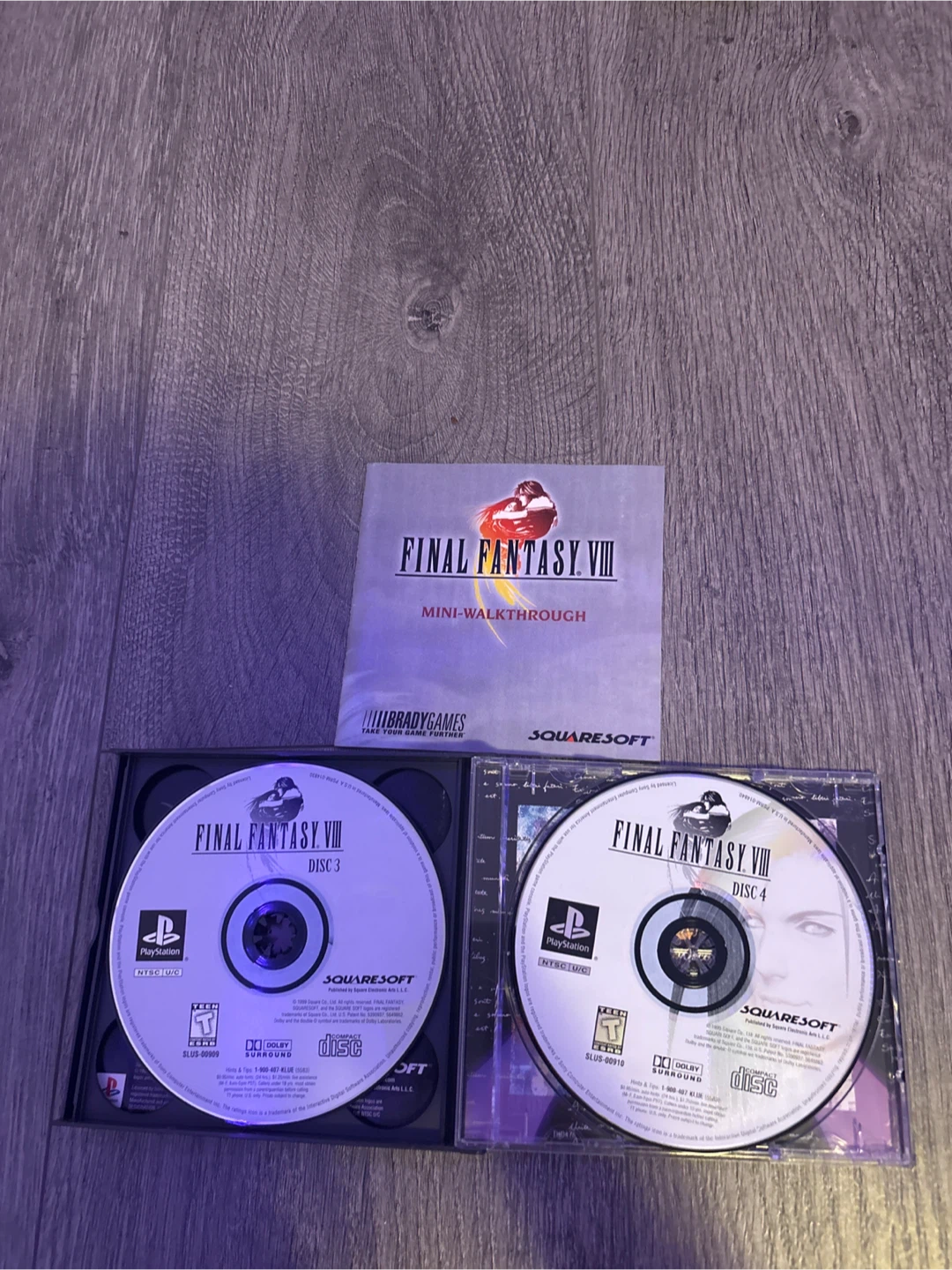 Final Fantasy VIII PlayStation 1 Game - photo 3