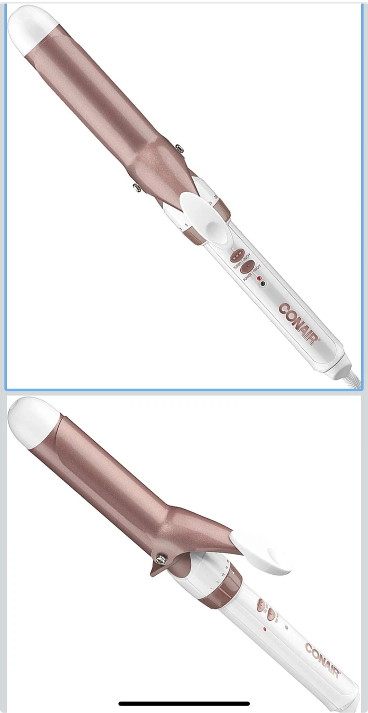 Conair Double Ceramic Curling Iron - 1 1/4 Inch Barrel