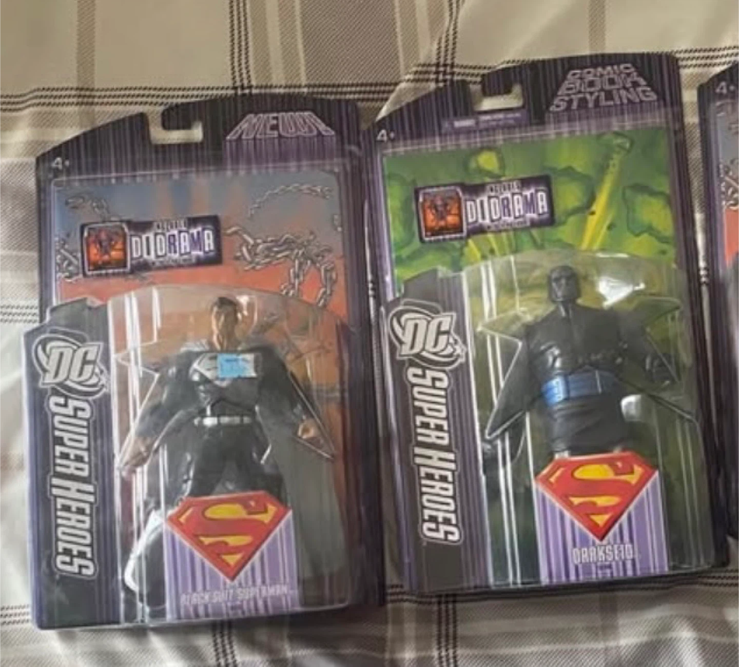Mattel DC Super Heroes Select Superman & Darkseid