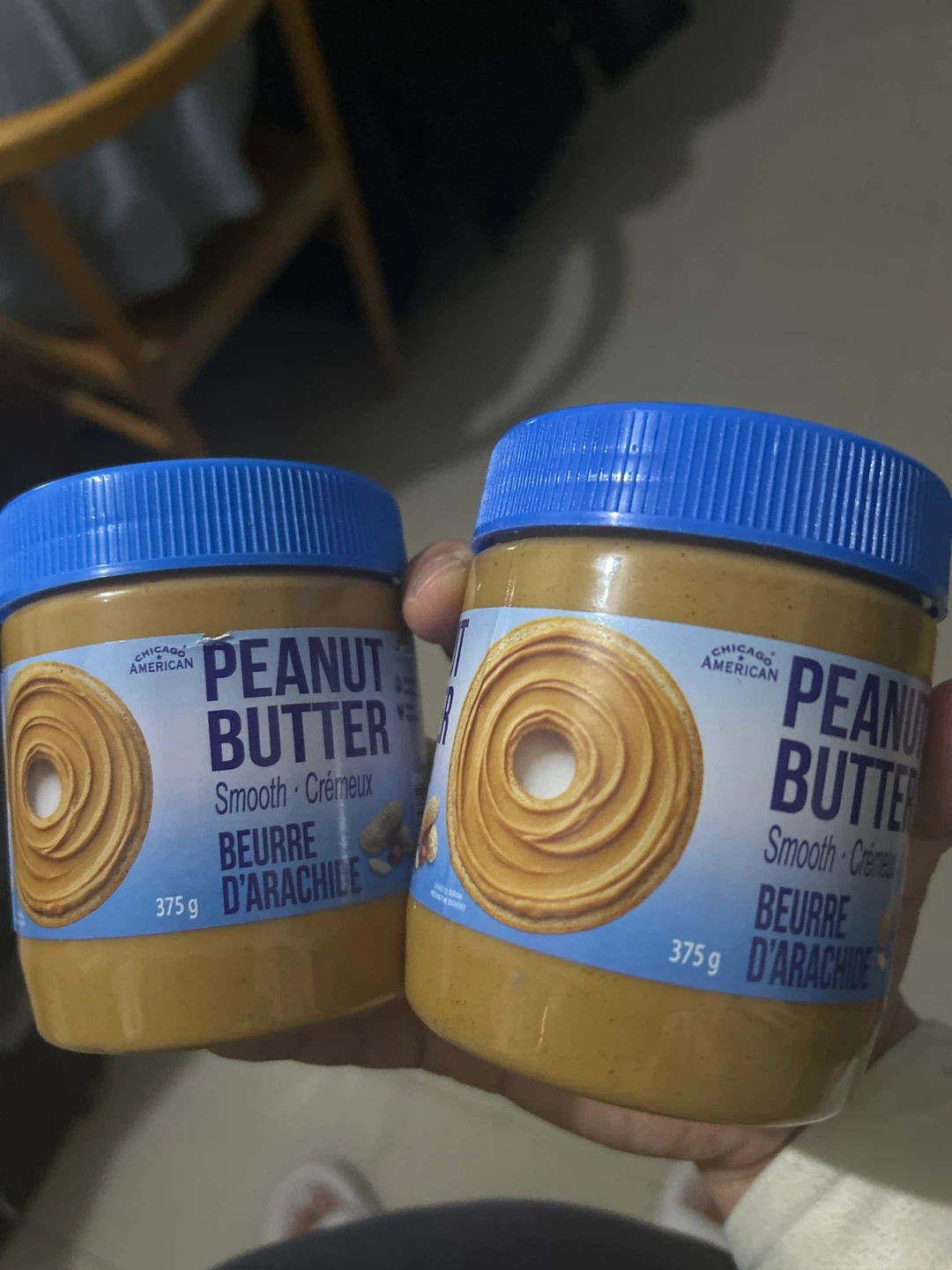 Chicago American Peanut Butter - Smooth (2 x 375g)