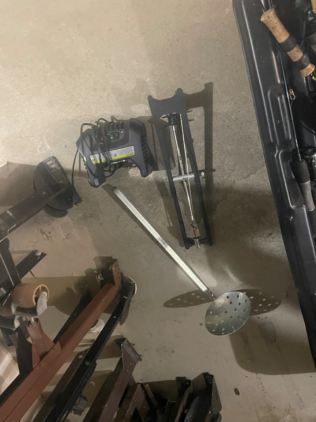 Ice Fishing Auger, Sled, Rods & Gear - photo 5