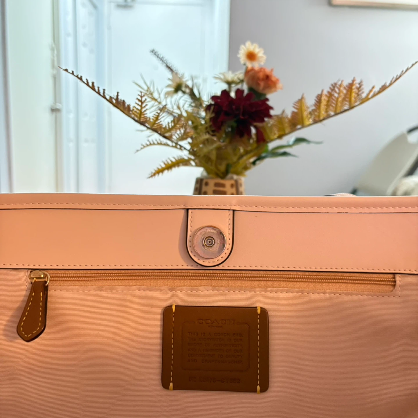 Coach Floral Print Tote Bag - photo 4