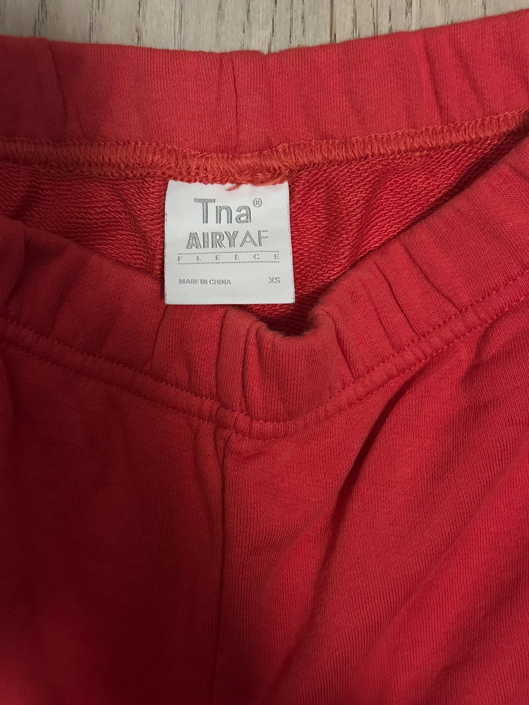 Tna Fleece Shorts - Red - XS - photo 2