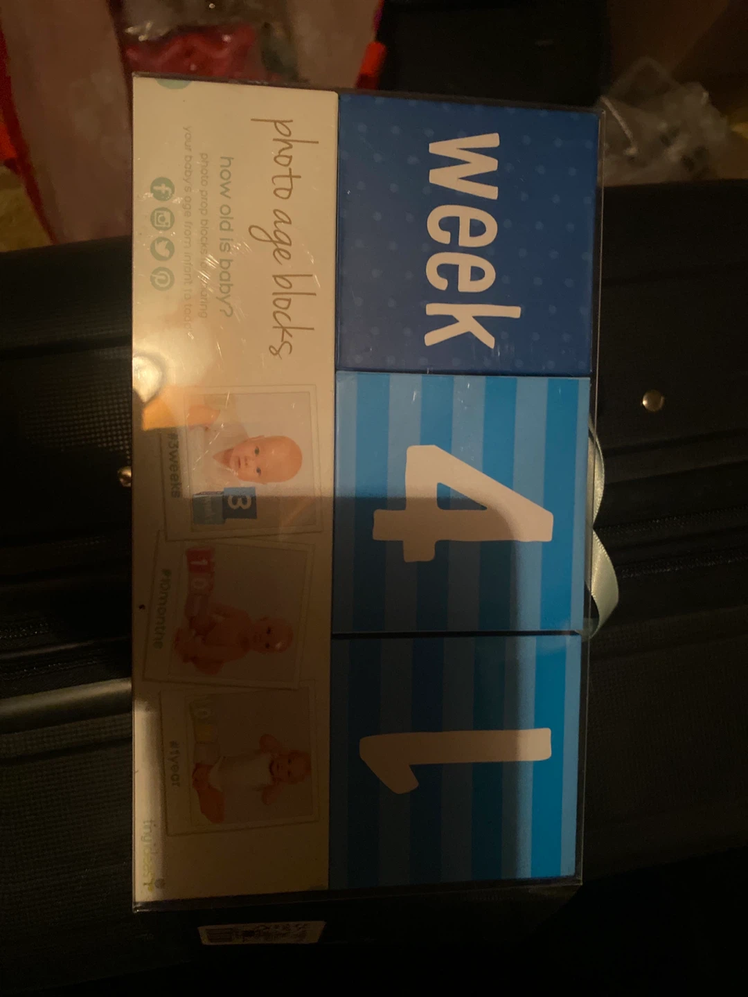 Photo Age Blocks for Baby