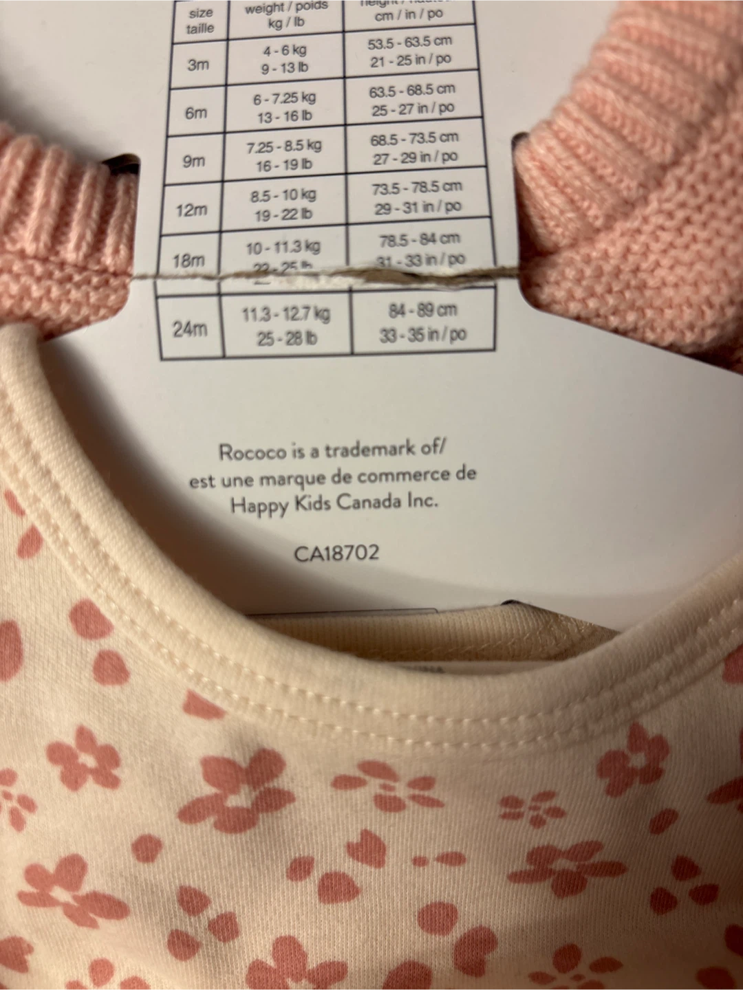 Rococo Baby 3-Piece Sweater, Bodysuit & Pant Set - 24M - photo 3
