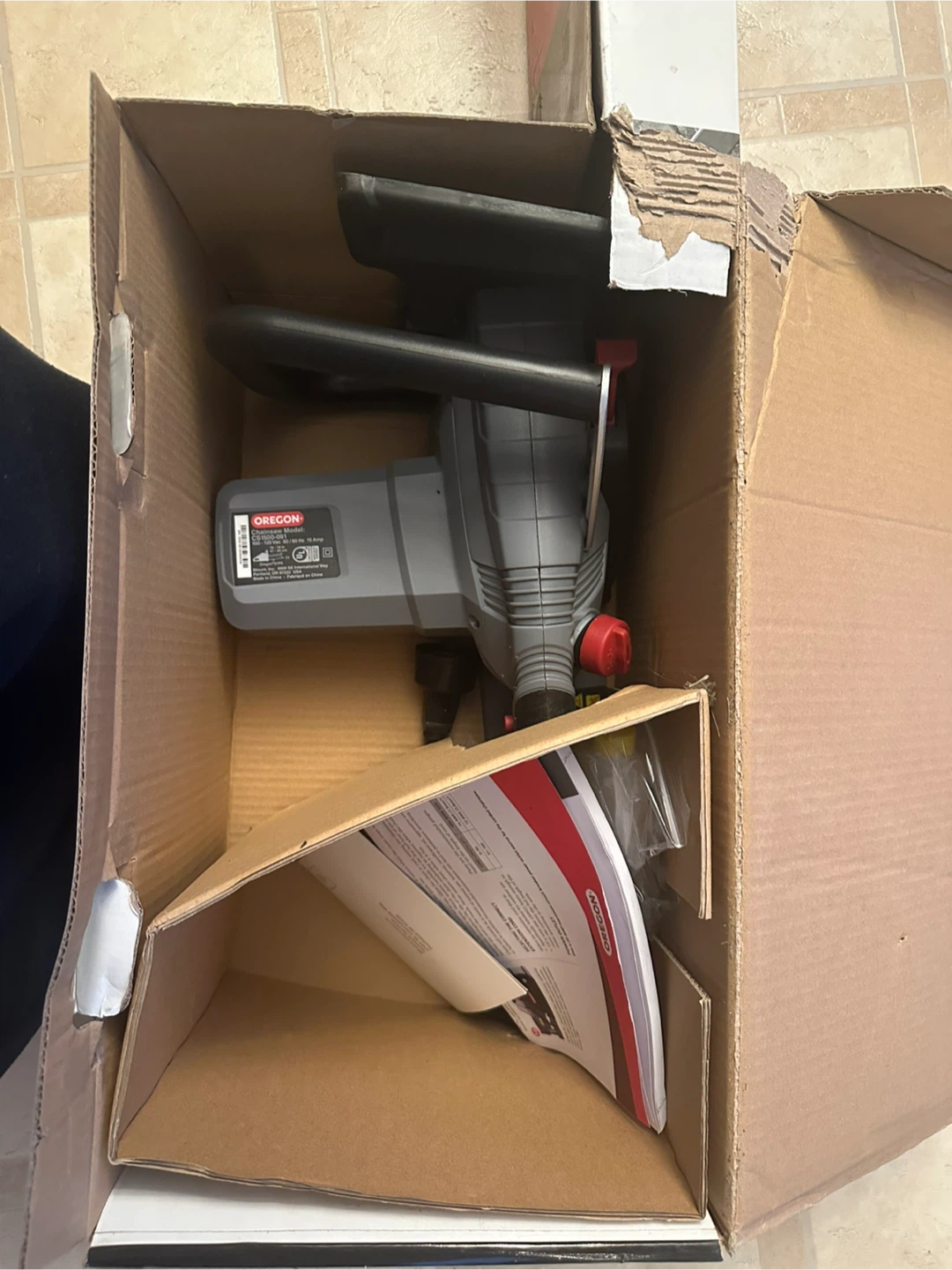 Oregon CS1500 Self-Sharpening Electric Chainsaw - photo 5