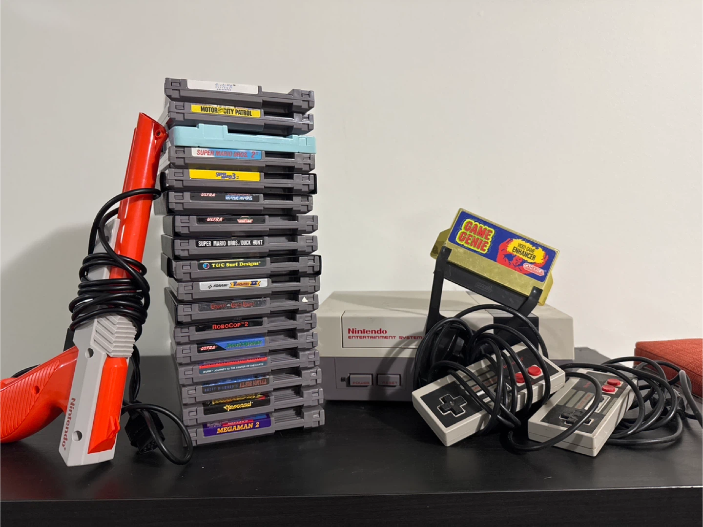Nintendo NES System with Games and Accessories
