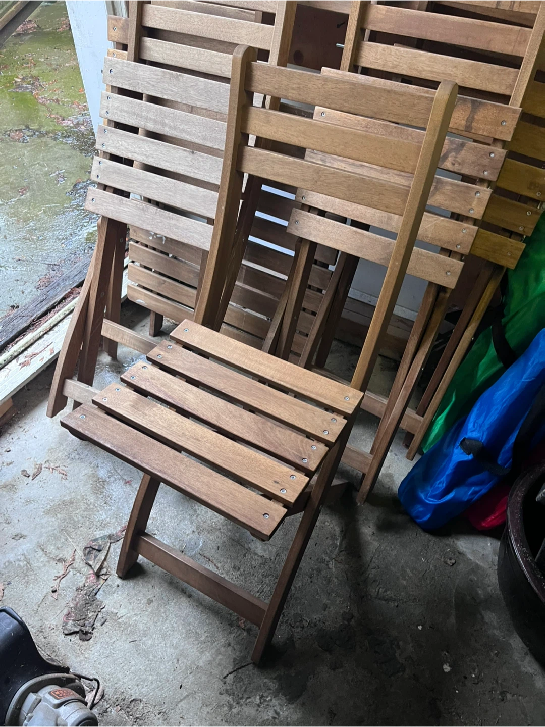 IKEA outdoor table and chairs - photo 2