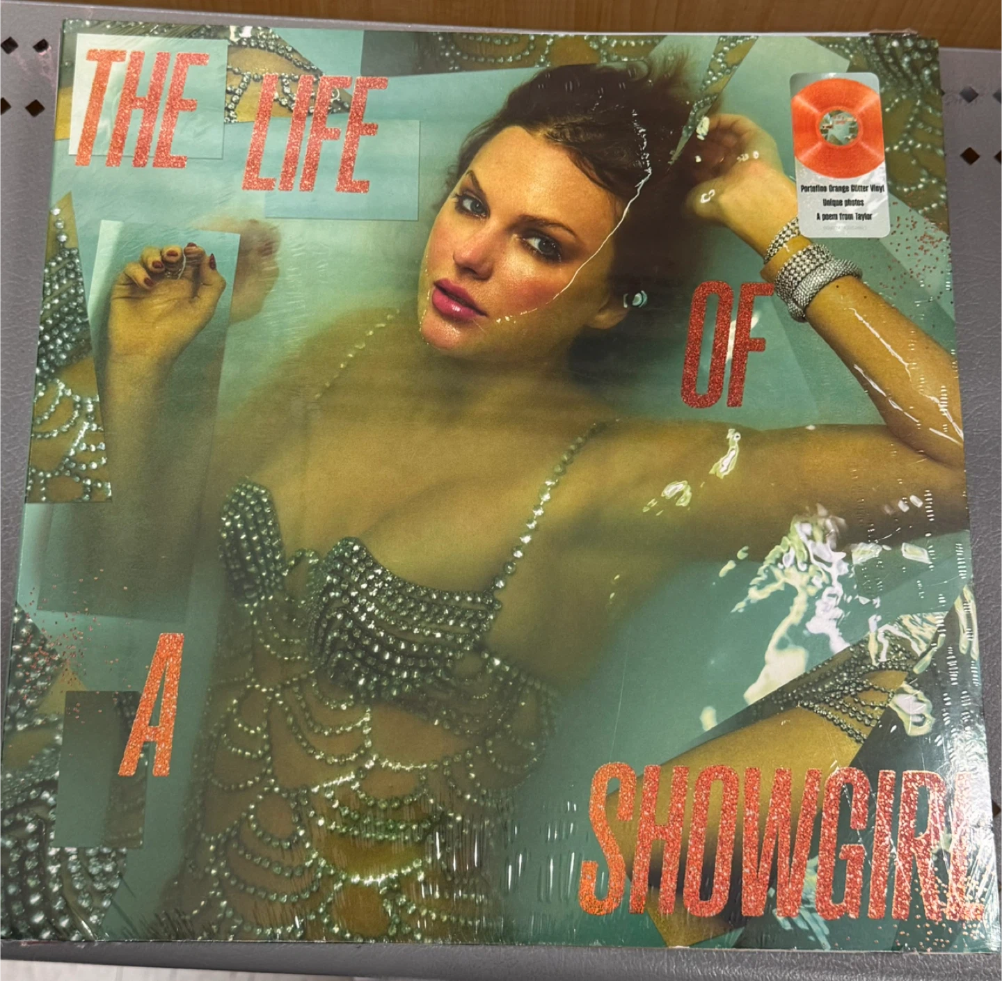 Taylor Swift The Life of a Showgirl Vinyl Record