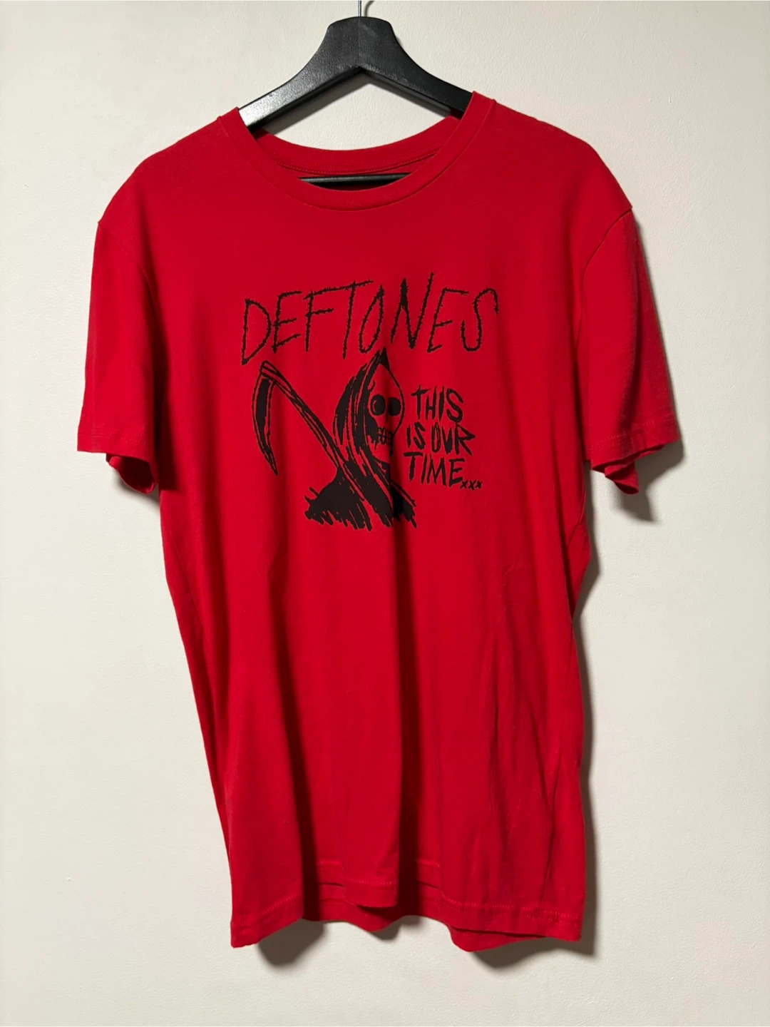 Deftones "This Is Our Time" T-Shirt - Red, Size M