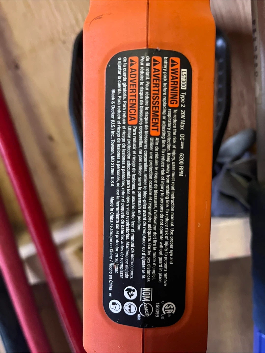 Black decker string trimmer - photo 3