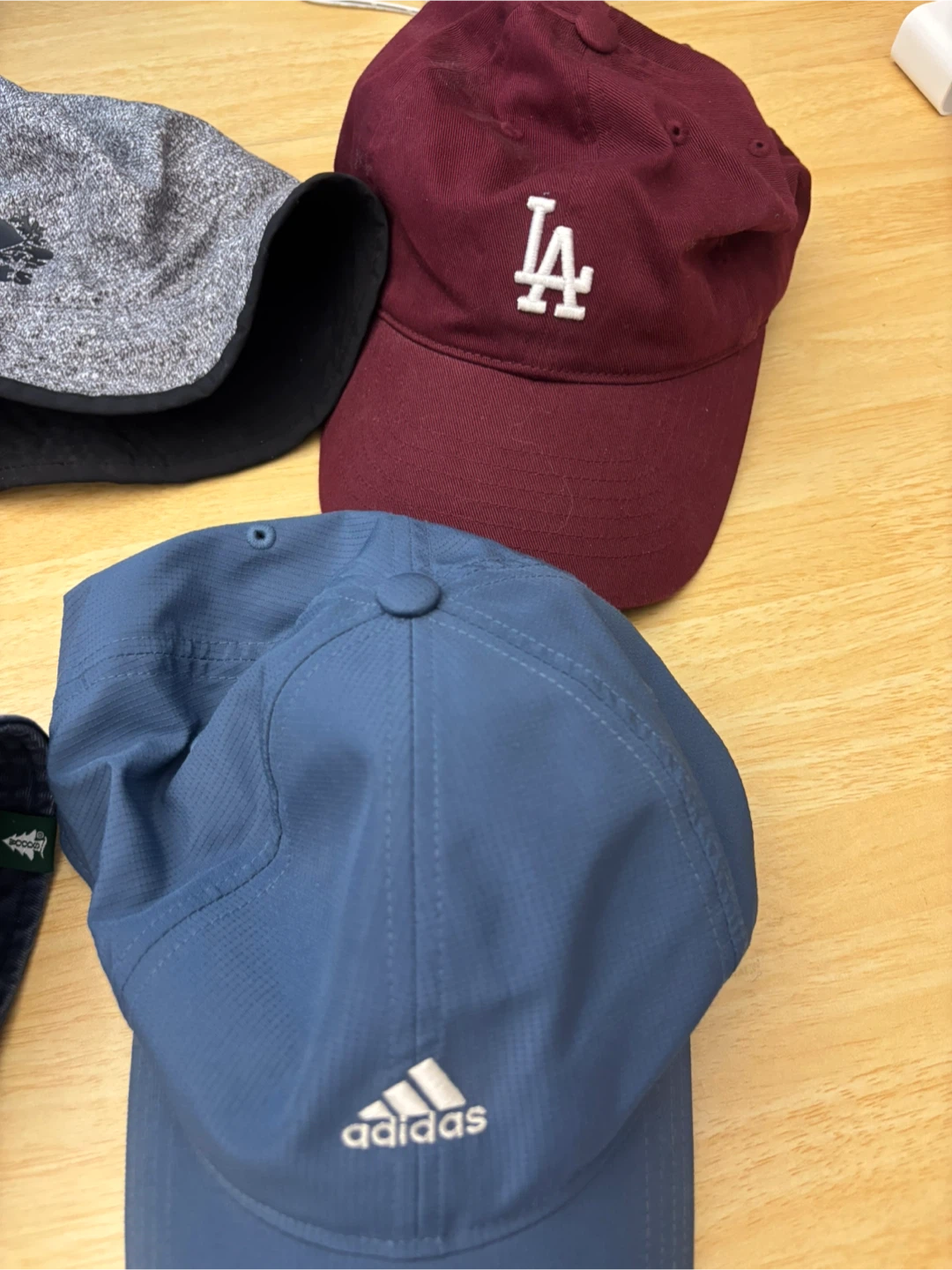 Assorted Hats: Adidas, Woods Canada, Columbia, Roots, Dickies - photo 3