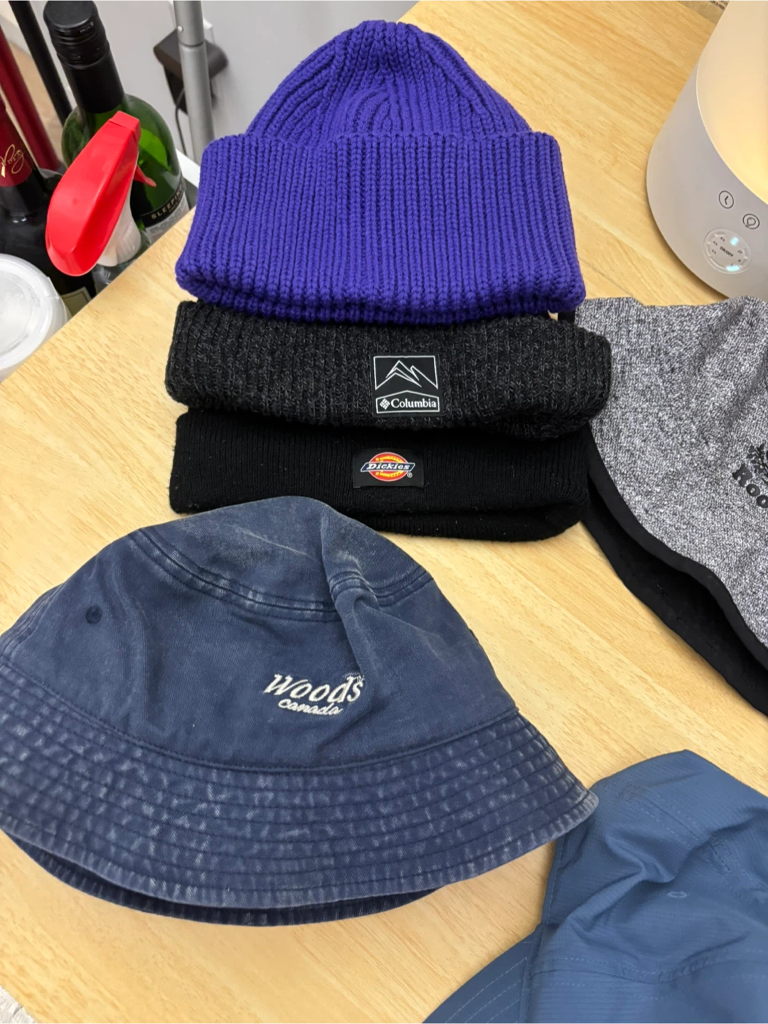 Assorted Hats: Adidas, Woods Canada, Columbia, Roots, Dickies - photo 4