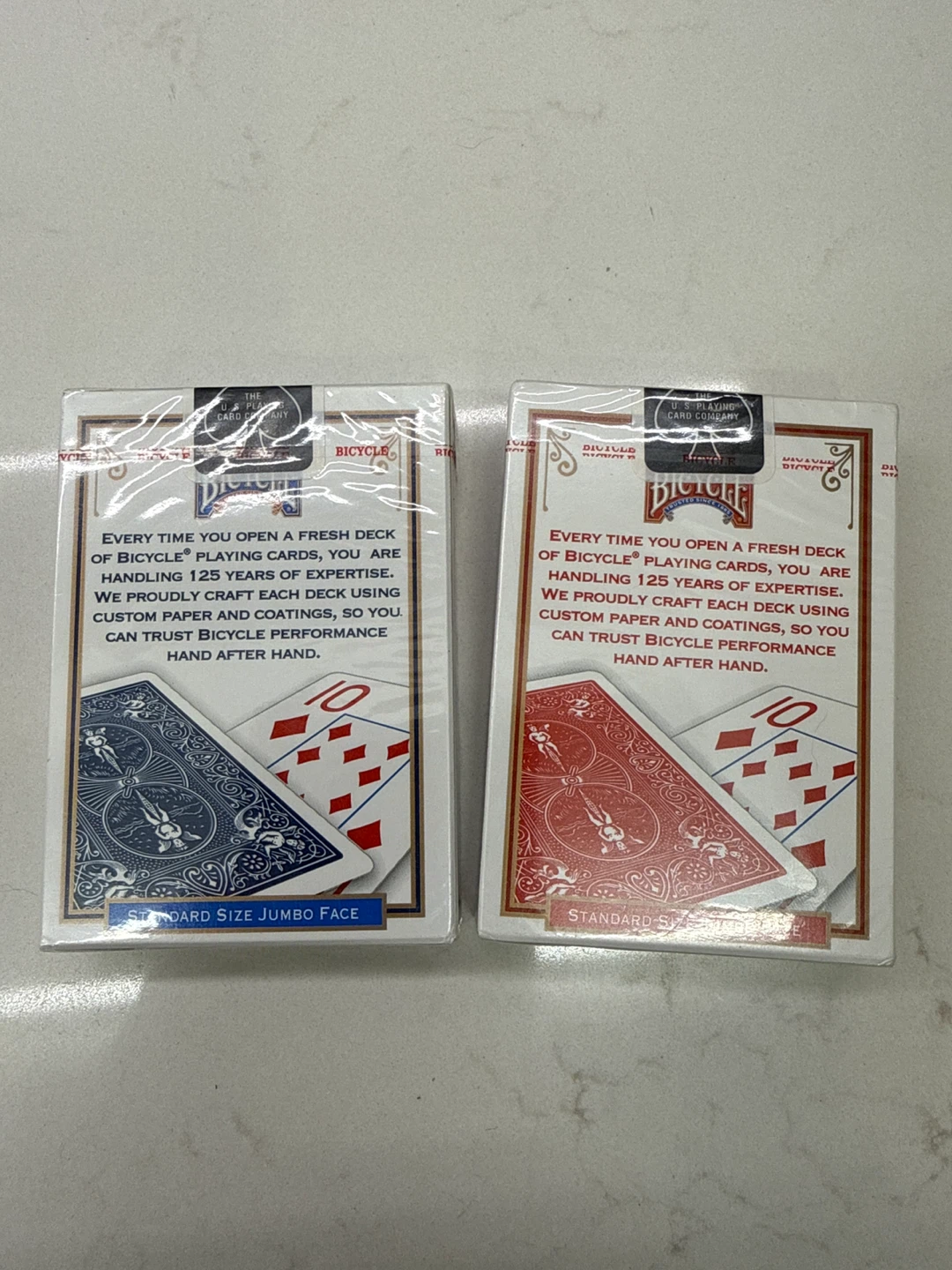 New Bicycle Jumbo Face Playing Cards (2 Decks) - photo 3