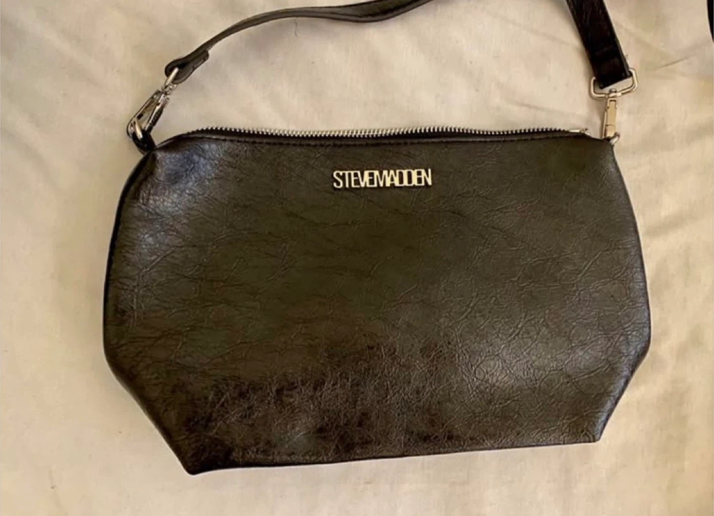 Steve Madden Black Faux Leather Crossbody Bag - photo 4