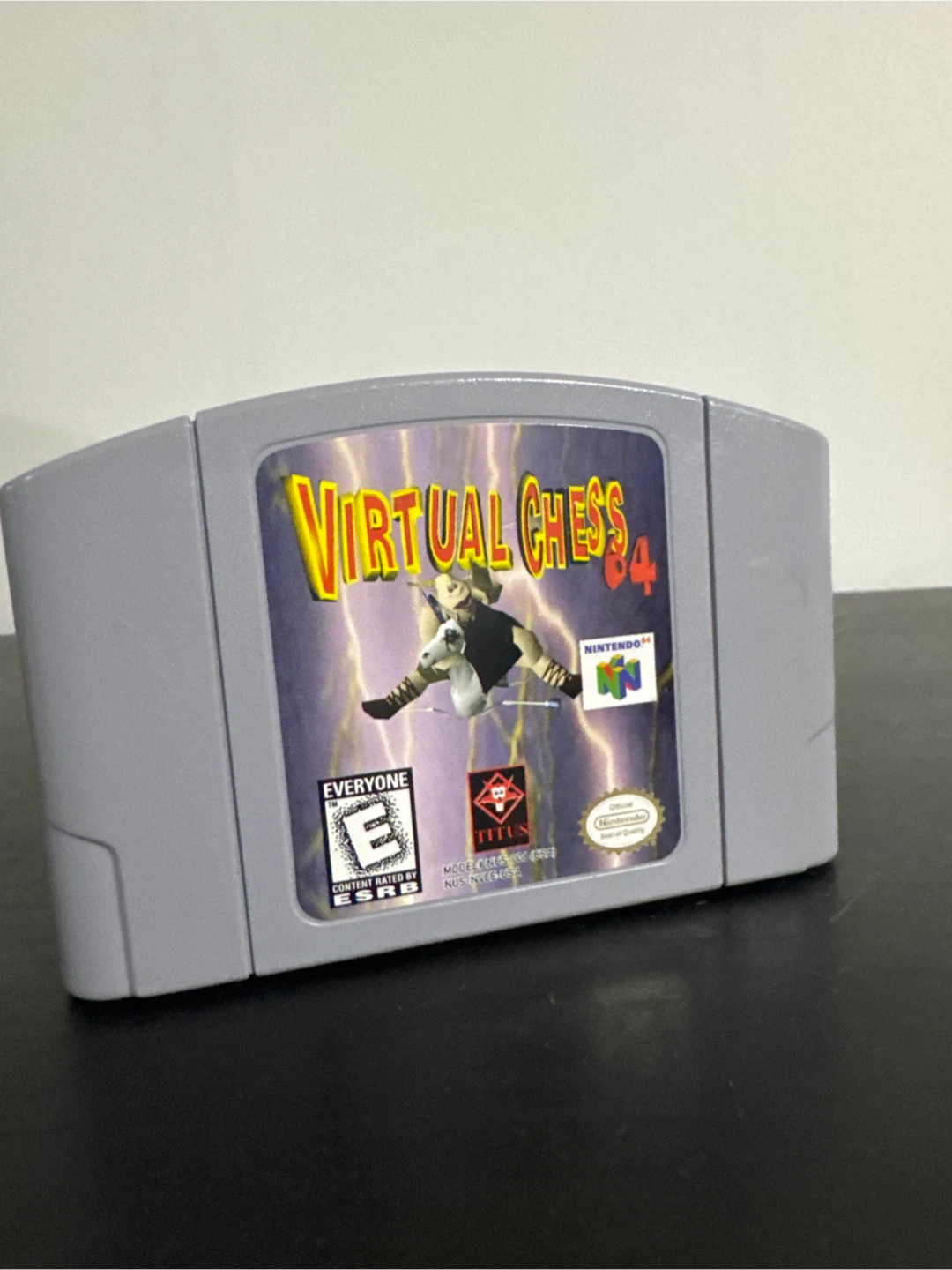 Nintendo 64 Virtual Chess Video Game Cartridge