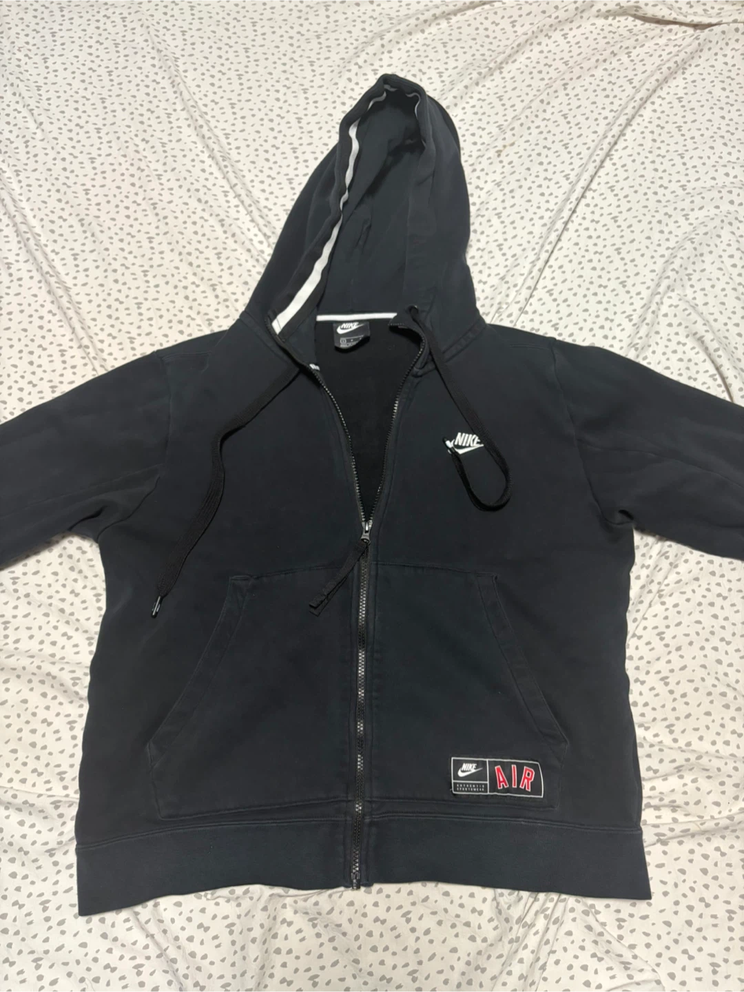 Nike Air Hoodie Zip-Up Sweatshirt Size S