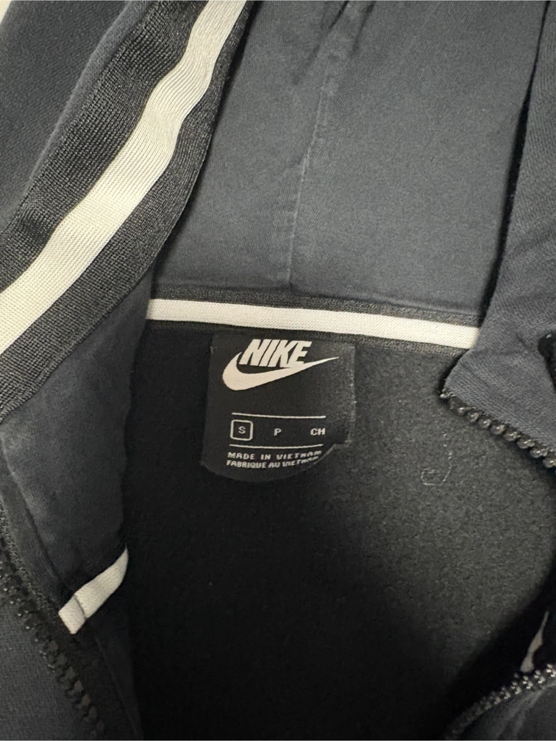 Nike Air Hoodie Zip-Up Sweatshirt Size S - photo 4