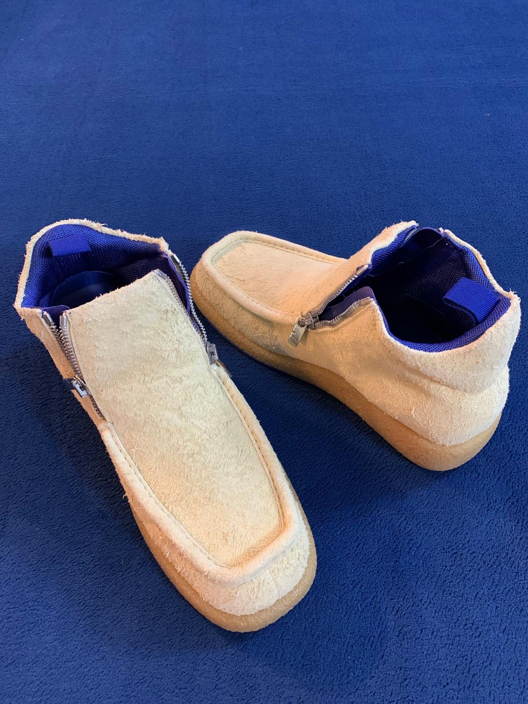 Burberry Suede Zip Boots. Size 45US - photo 2