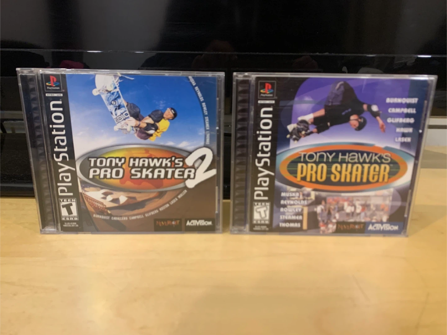 Ps1 PlayStation 1 Tony Hawk 1 & 2 games