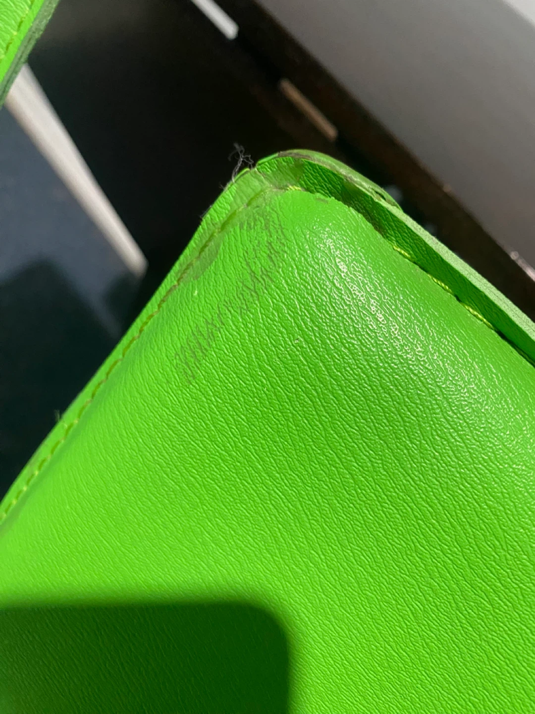 Set of 2 Bright Green Bar Stools - photo 2
