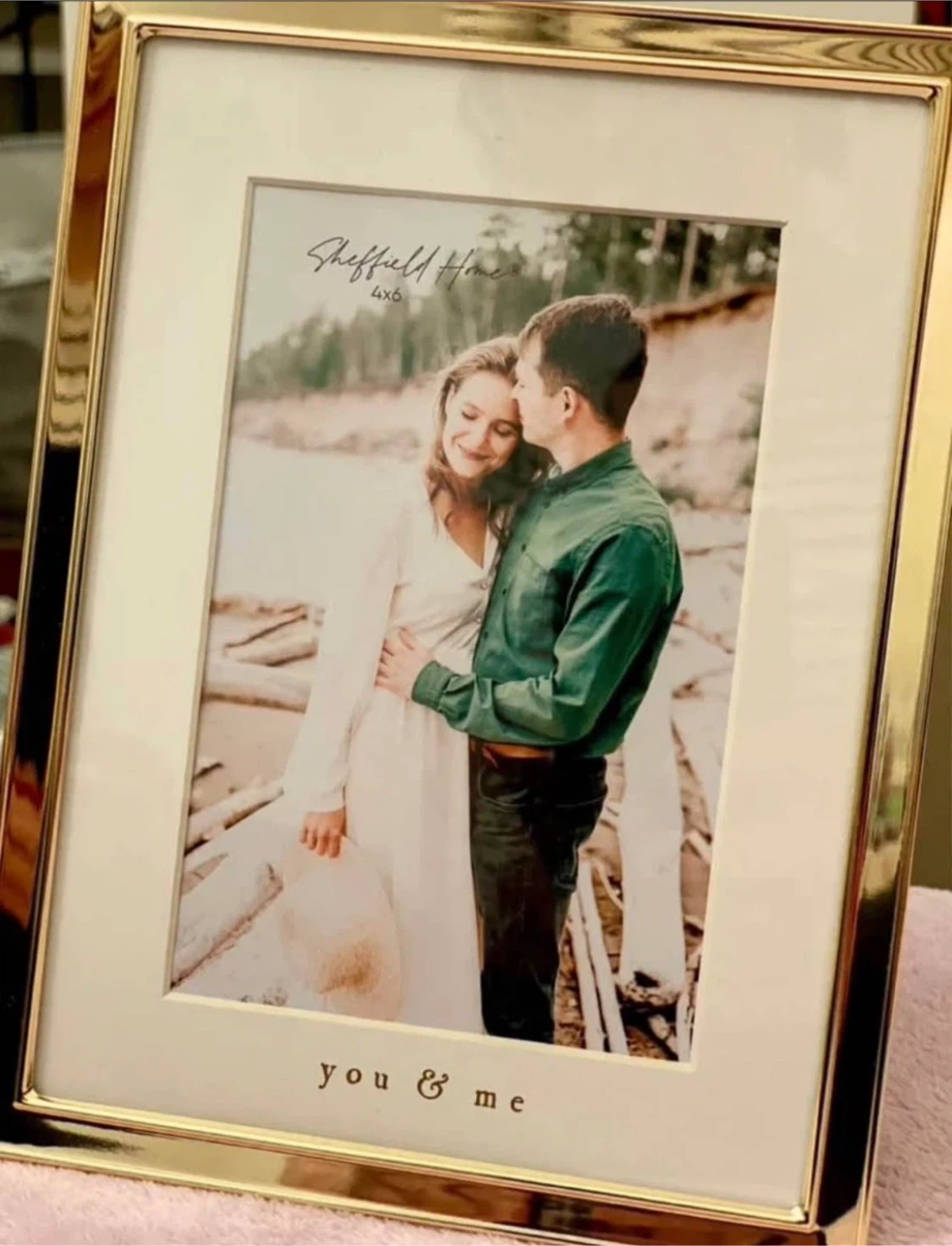 Sheffield Home 4x6 "you & me" Photo Frame - photo 3