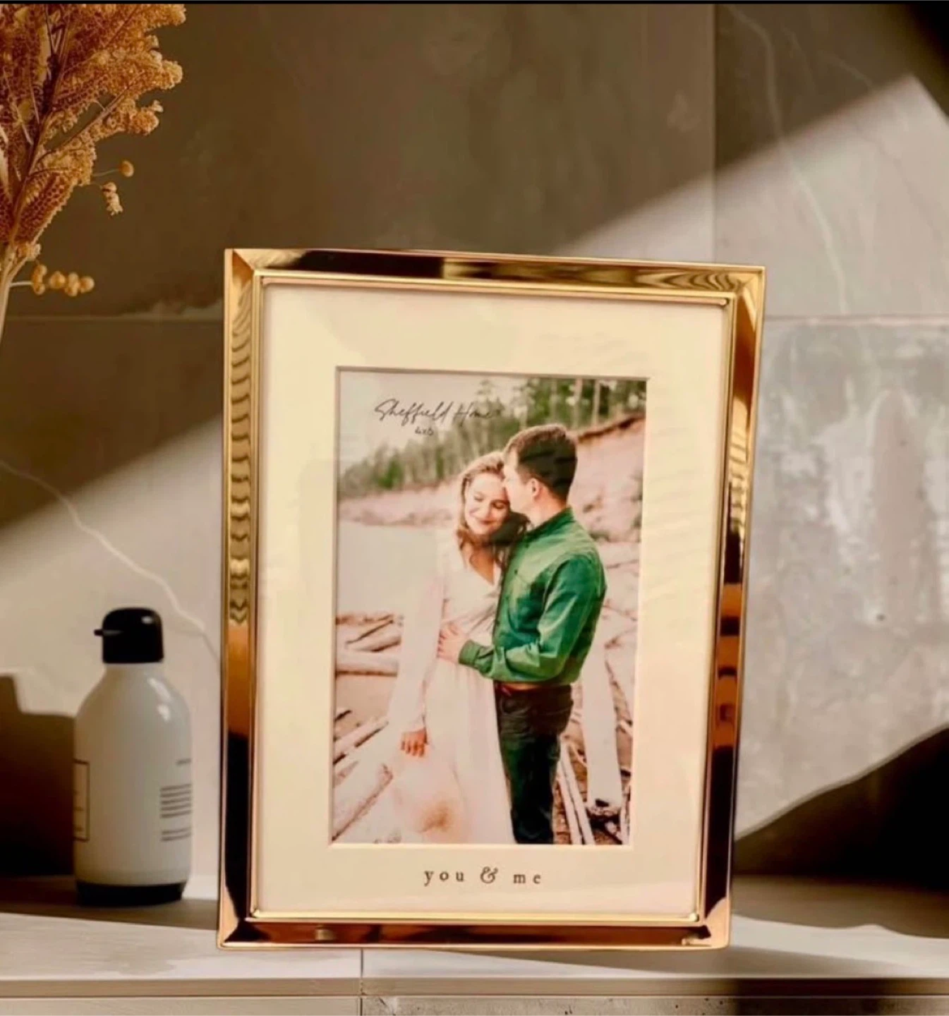 Sheffield Home 4x6 "you & me" Photo Frame - photo 2