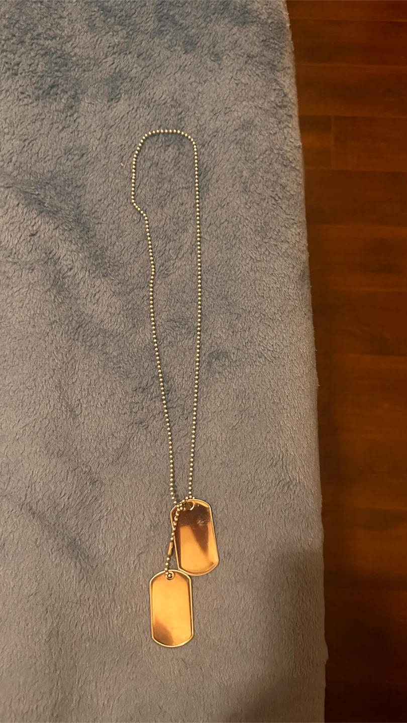 Dog Tag Necklace