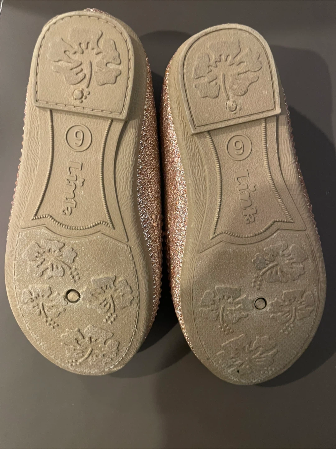 Link Comfort Girls Glitter Dress Shoes Size 9 - photo 2
