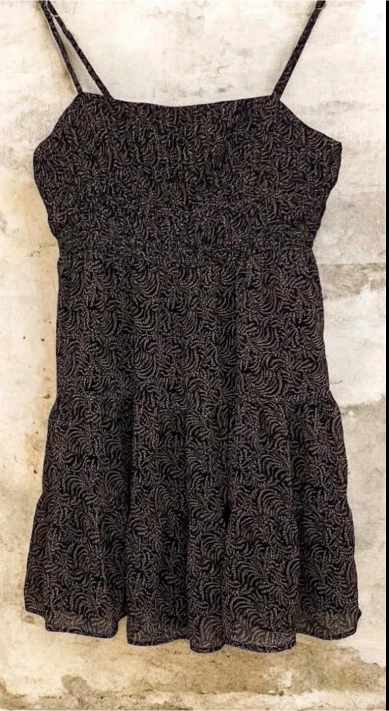 STORIA Women's Smocked Tiered Dress Size M - photo 2