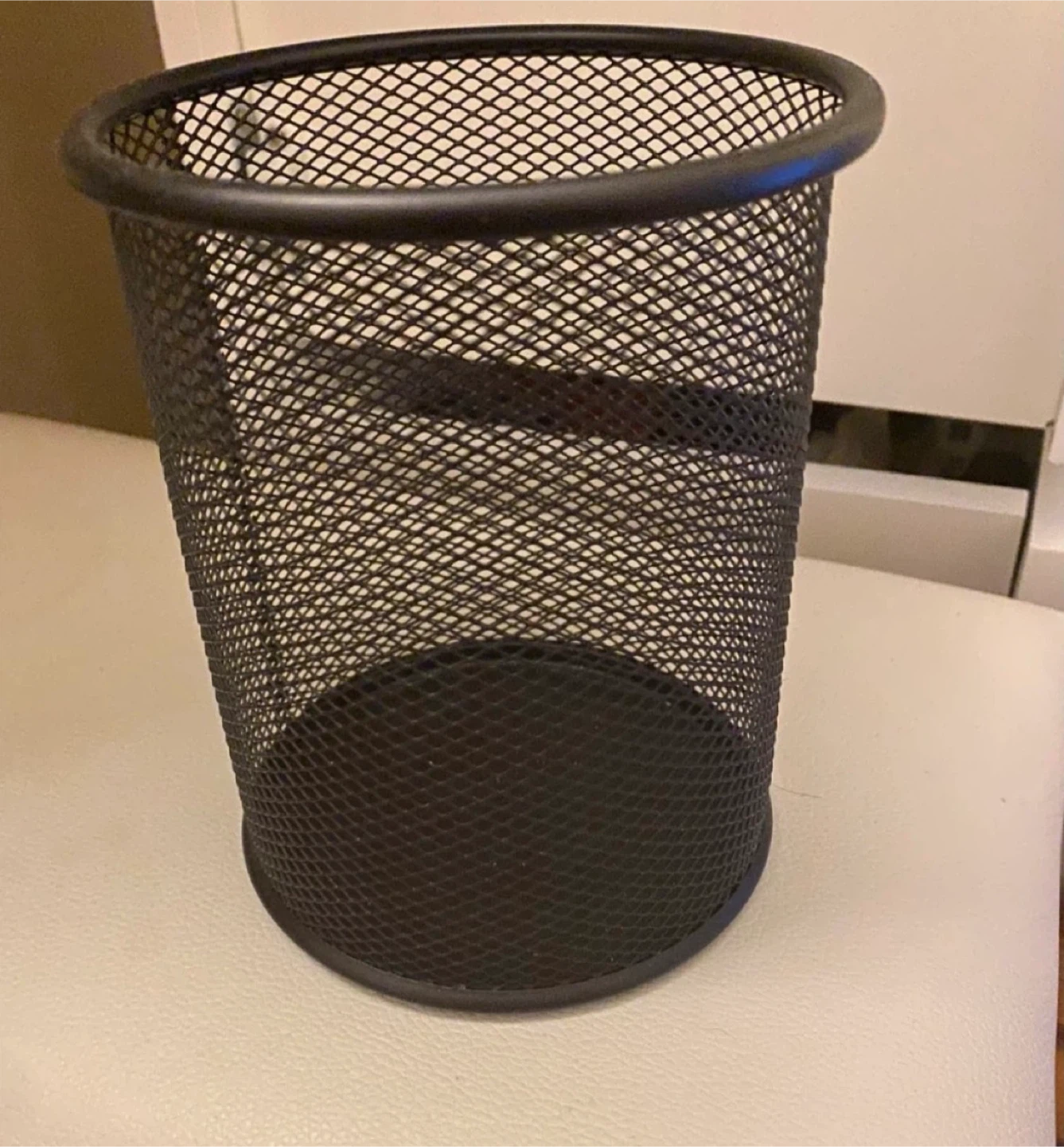 Black Mesh Desk Organizer Pen Holder - photo 2