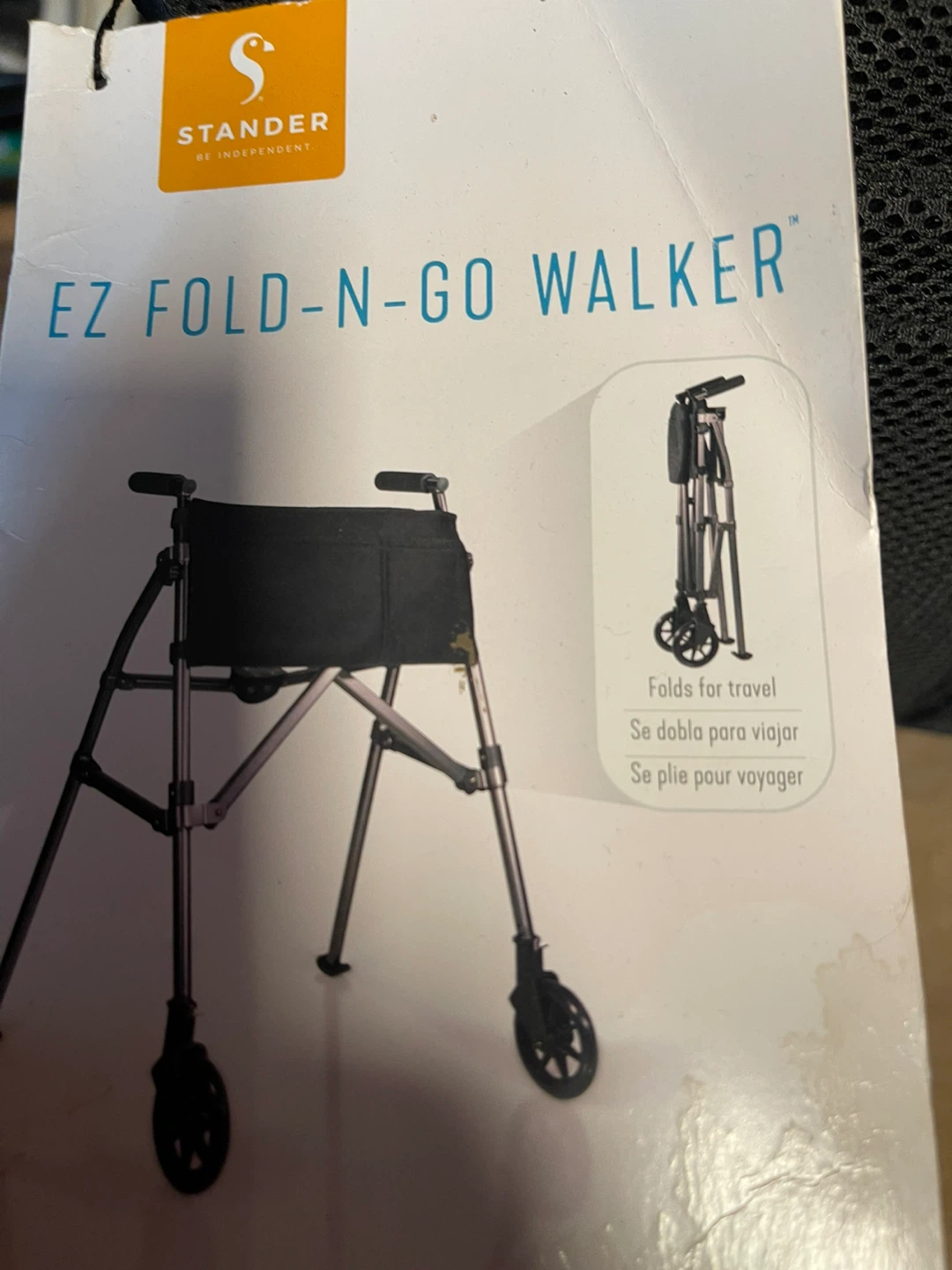 Stander EZ Fold-N-Go Walker