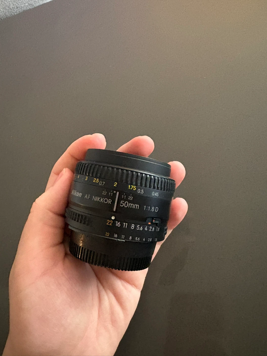 Nikon AF Nikkor 50mm 1:1.8 D Lens - photo 2