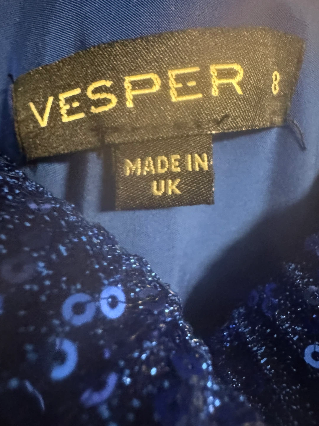 Vesper Royal Blue Sequin Gown - photo 4