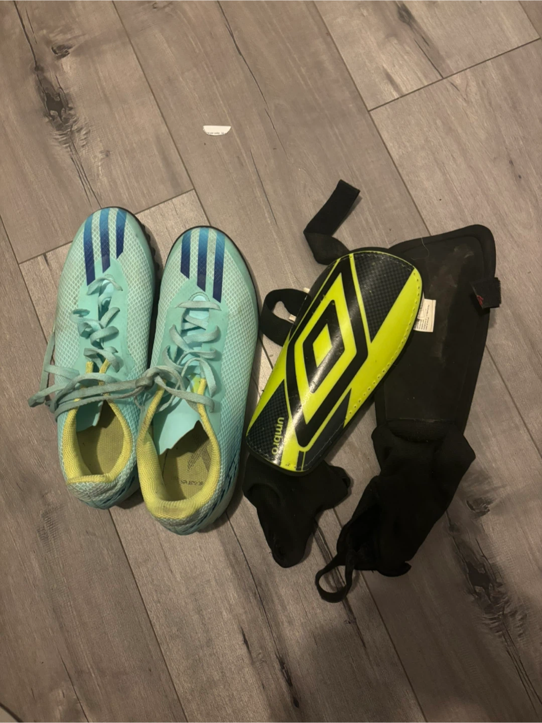 Adidas Soccer Cleats & Umbro Shin Guards