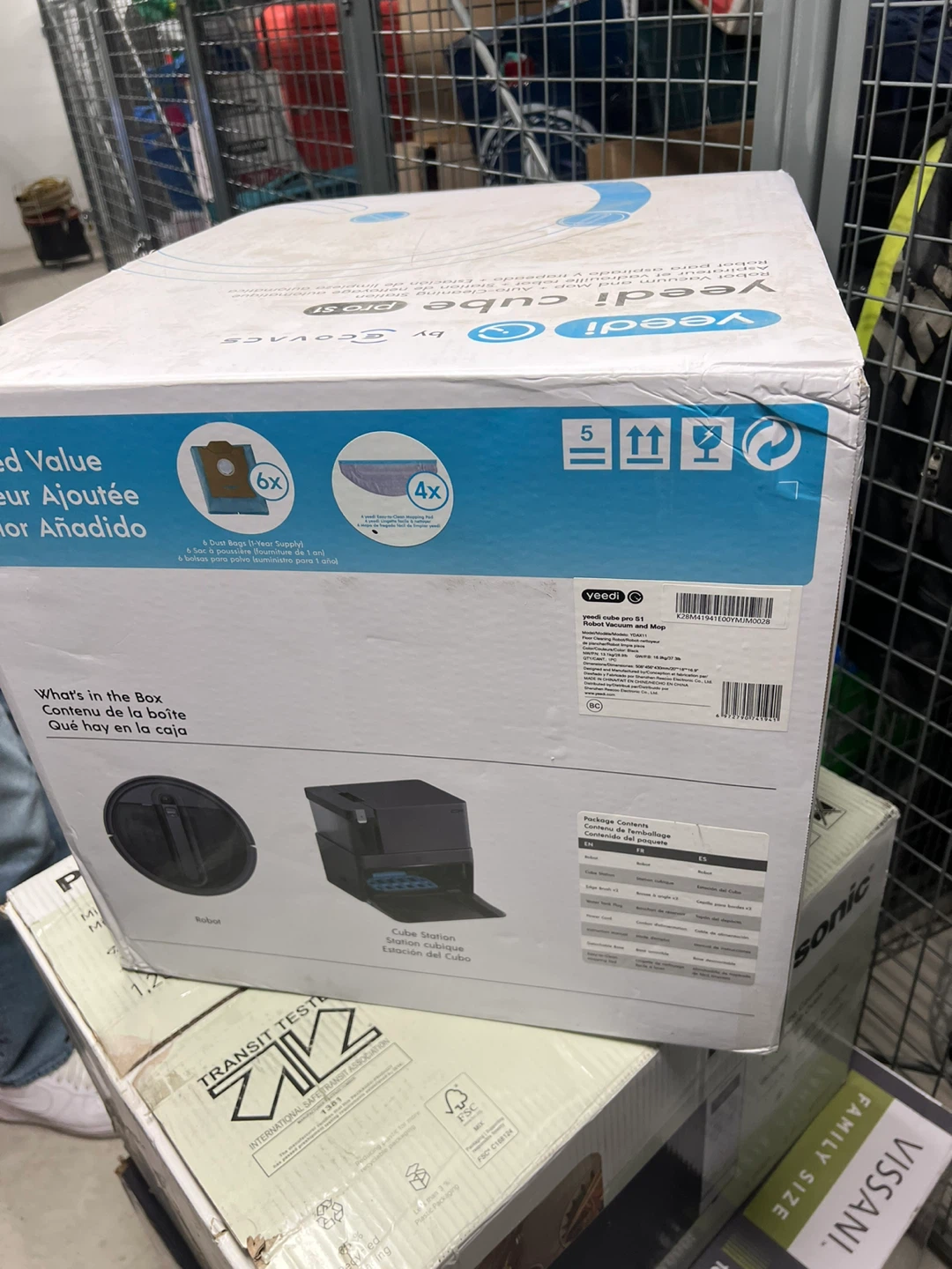 Yeedi Cube Pro Robot Vacuum - photo 2