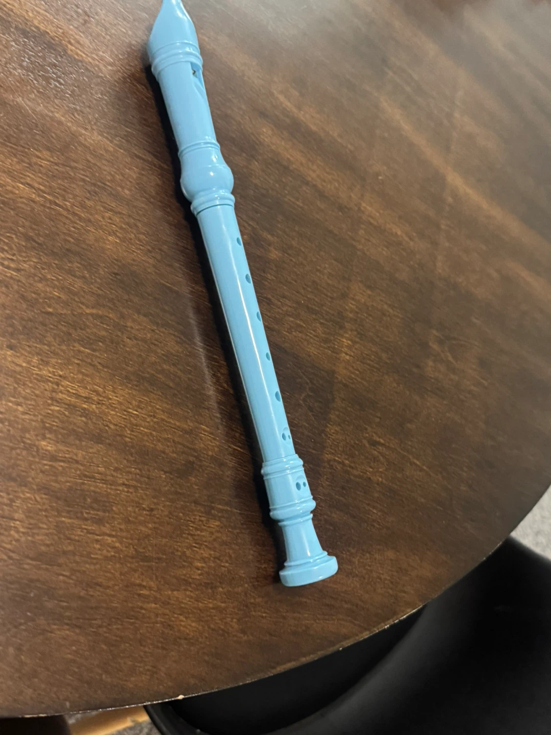 Light Blue Recorder Musical Instrument - photo 2