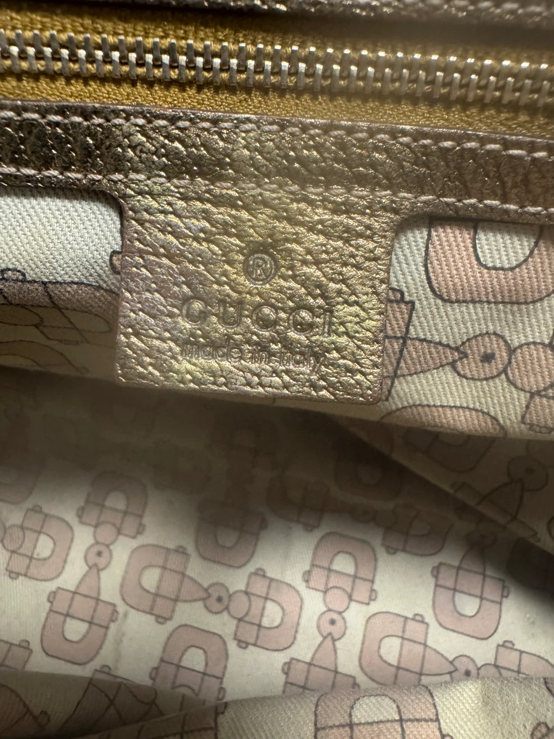 Authentic Gucci Monogram Tote Bag - photo 5