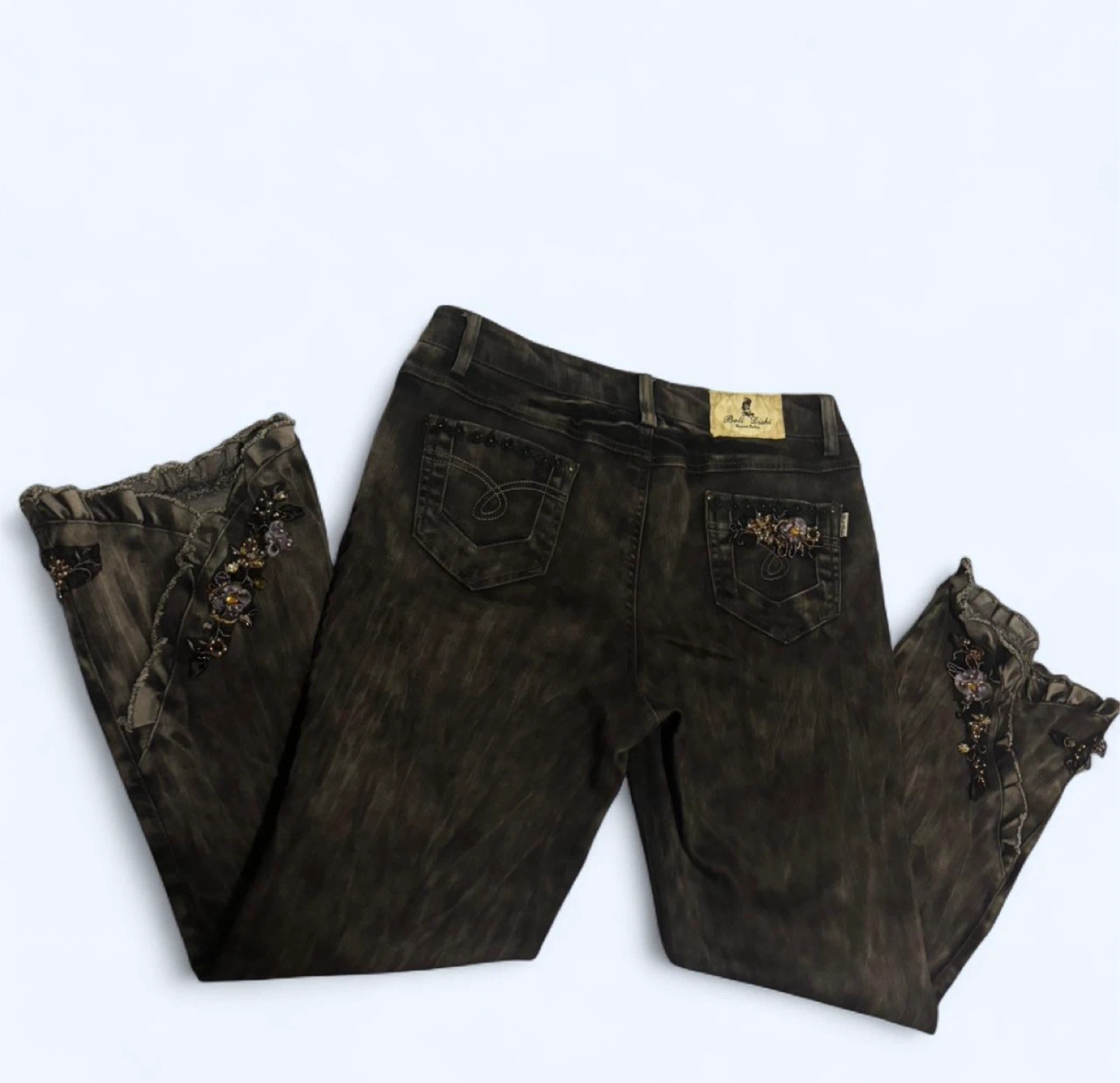 Bell Dahi Embroidered Flared Jeans - photo 2