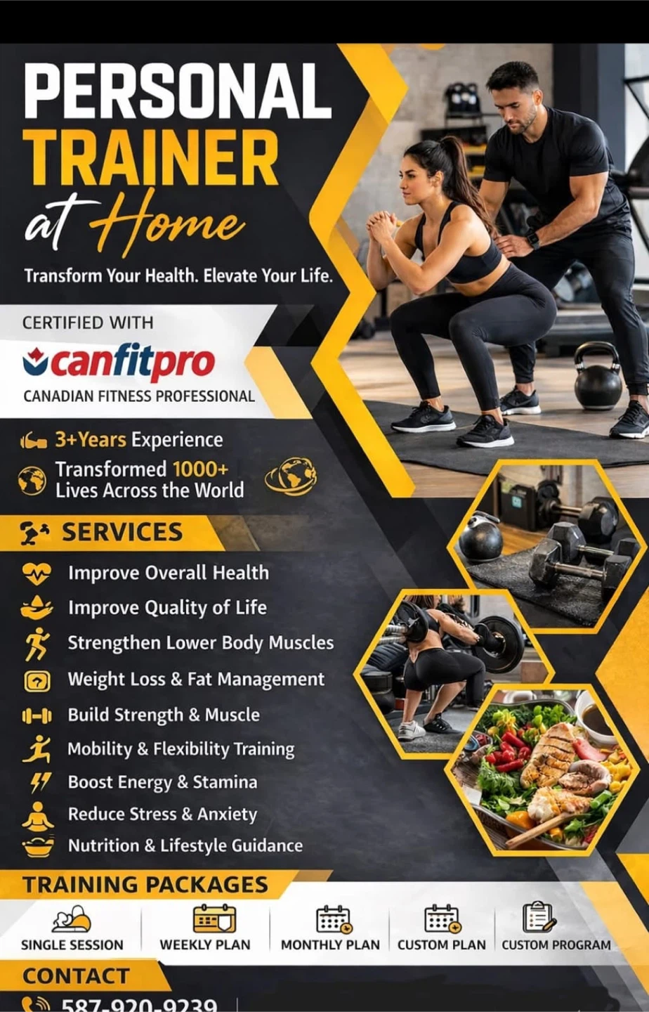 Personal Trainer at Home Services