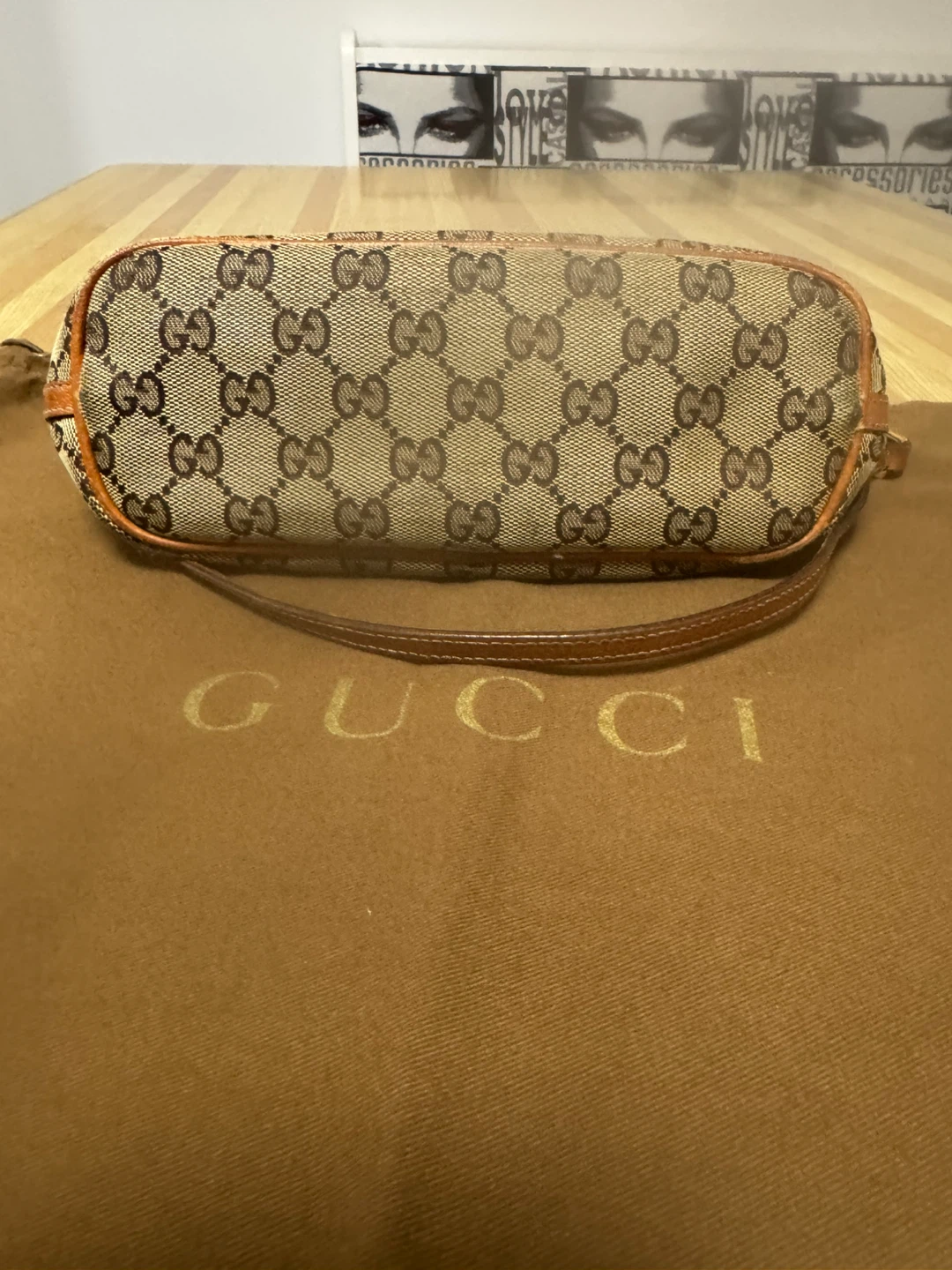 Gucci Monogram Canvas Pouch - photo 3