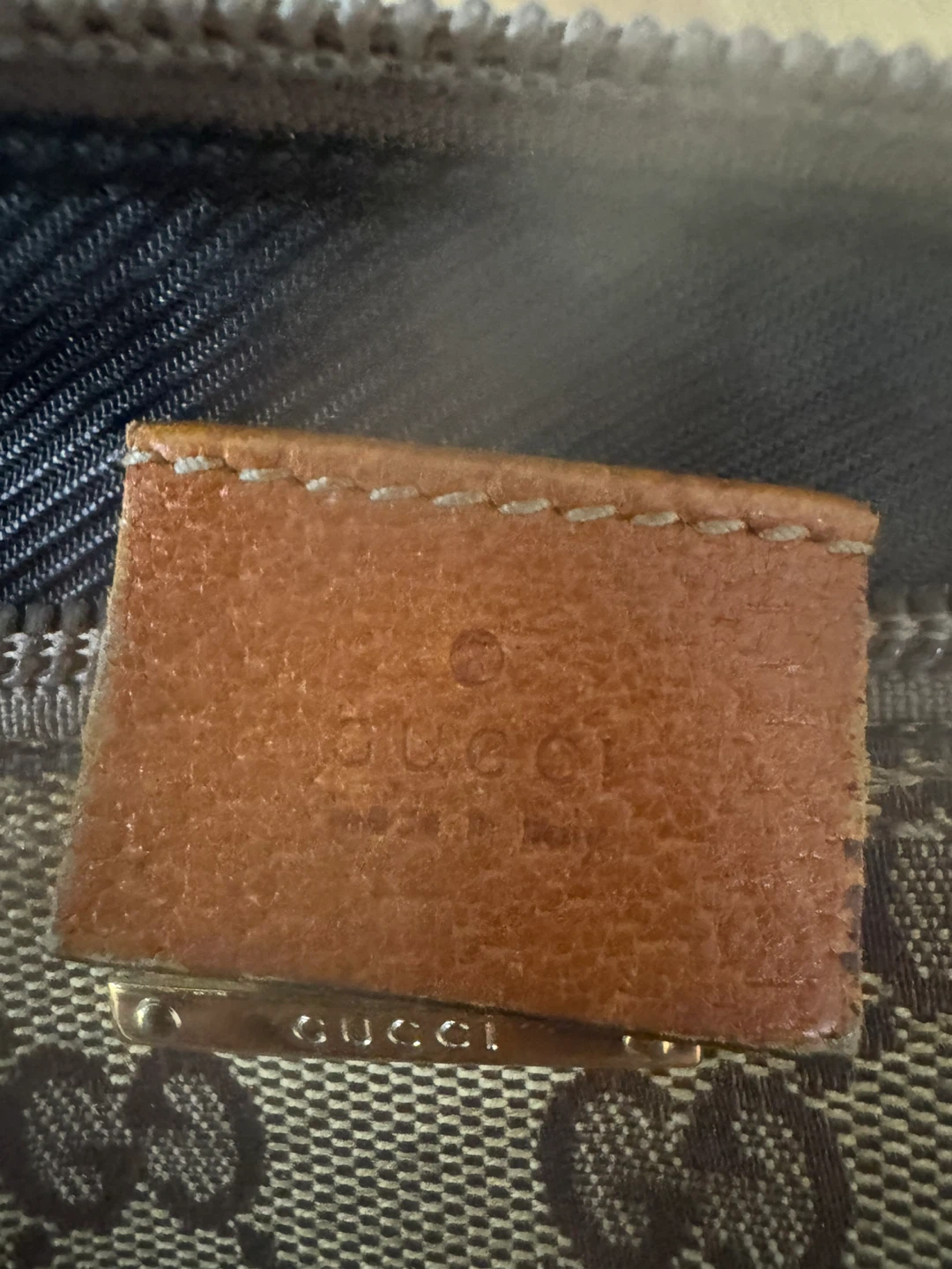 Gucci Monogram Canvas Pouch - photo 5