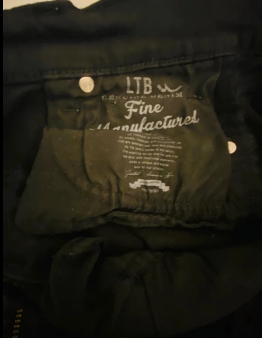 LTB Tanya Black Skinny Jeans Size 25 - photo 3
