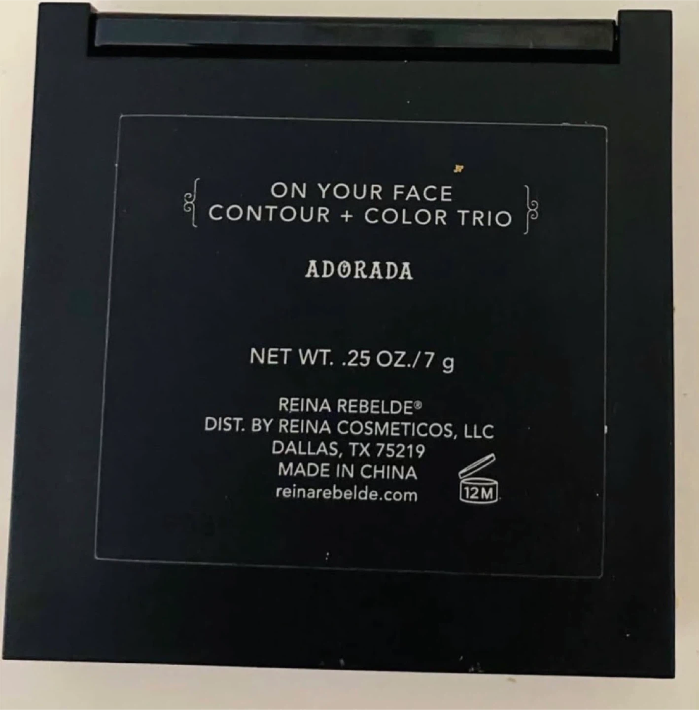 Reina Rebelde On Your Face Contour + Color Trio ADORADA - photo 4