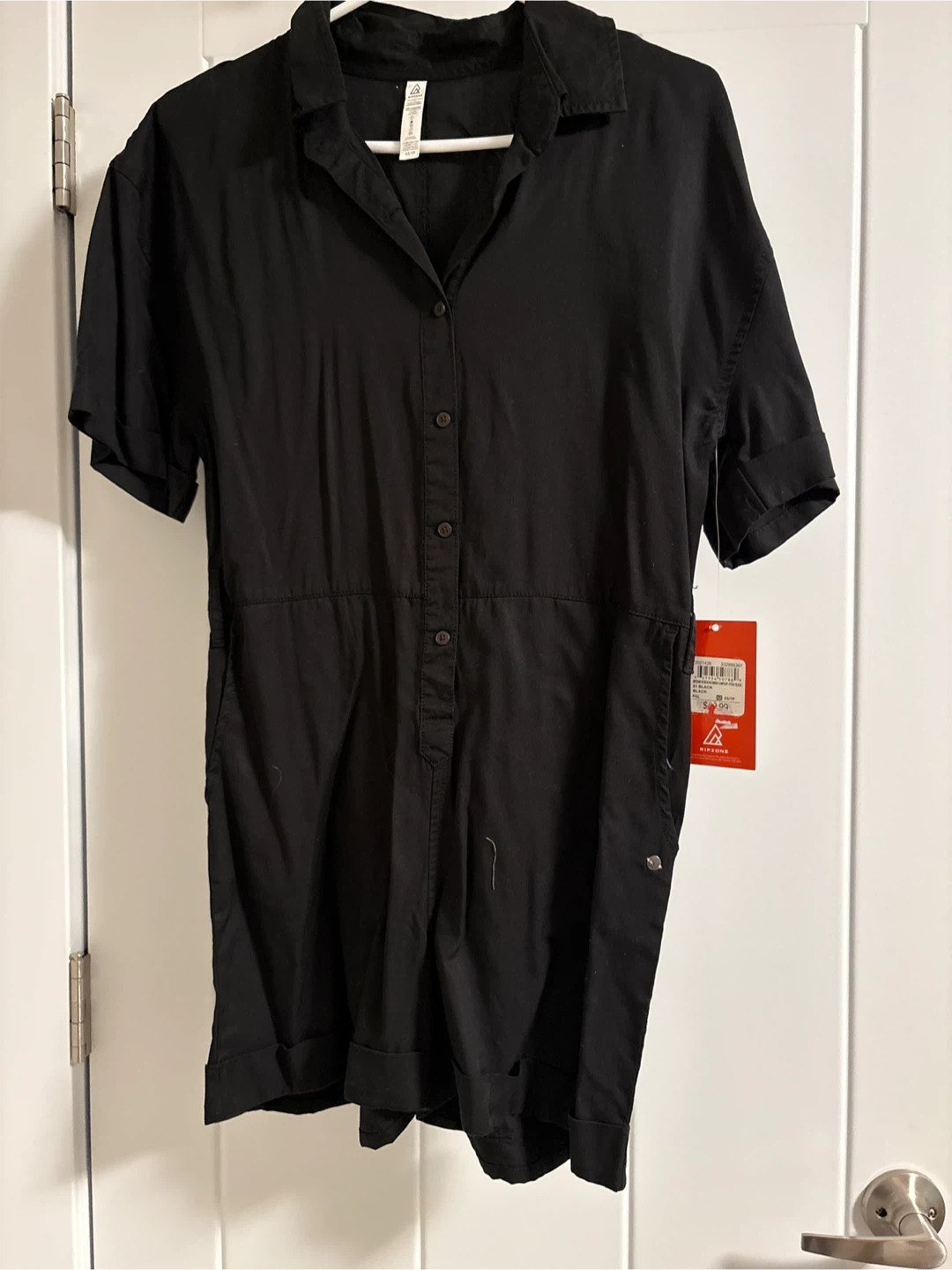 New Ripzone Black Beachcomber Jumpsuit