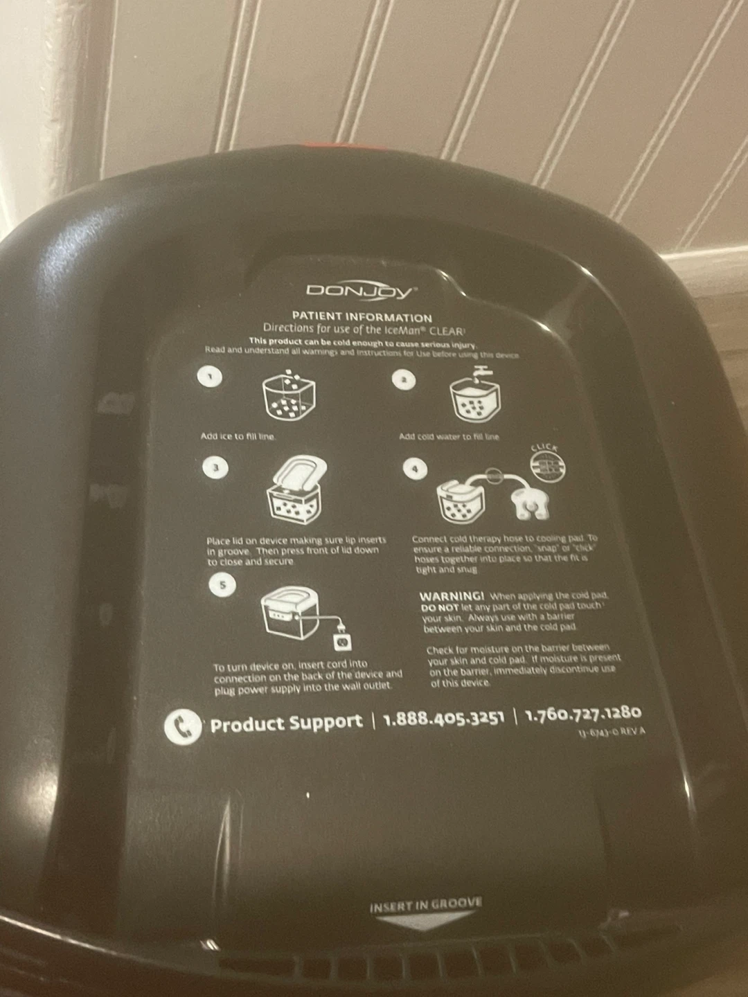 DonJoy IceMan Clear 3 Cooling Therapy System - photo 5