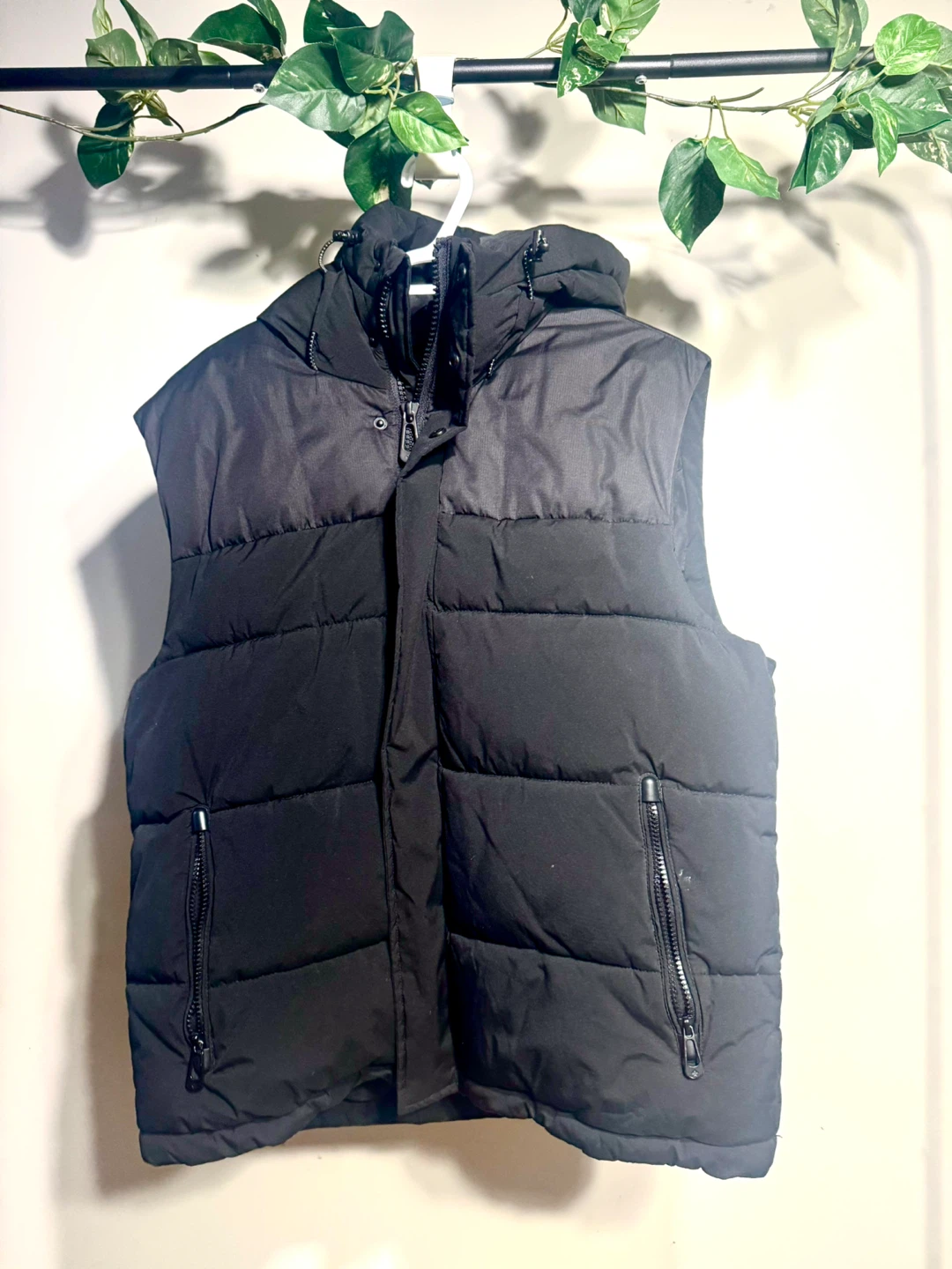 Black Puffer Vest